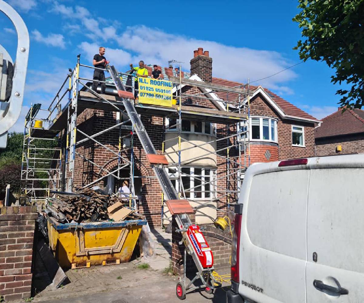 Roofers in Warrington and Cheshire.